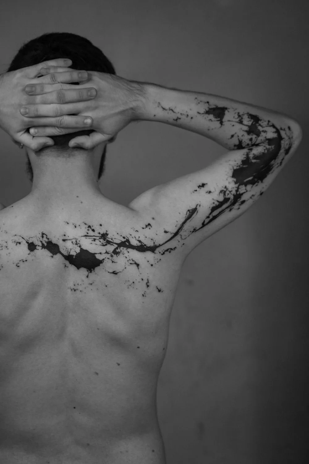 Tattoo artist Edvin Tedebring