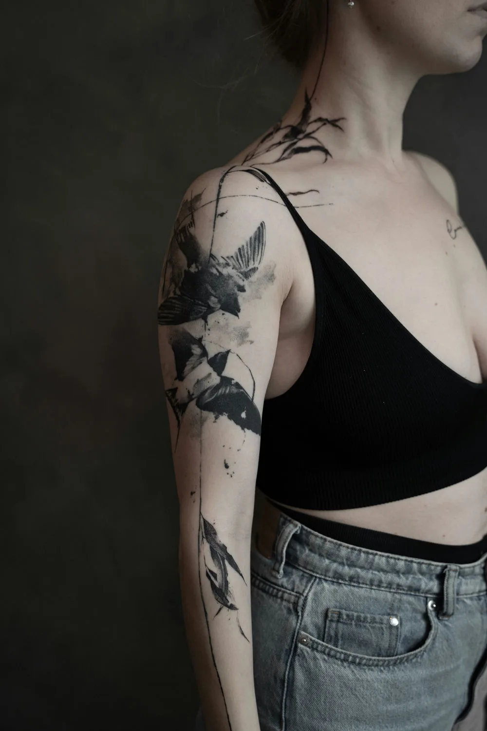 Tattoo artist Edvin Tedebring