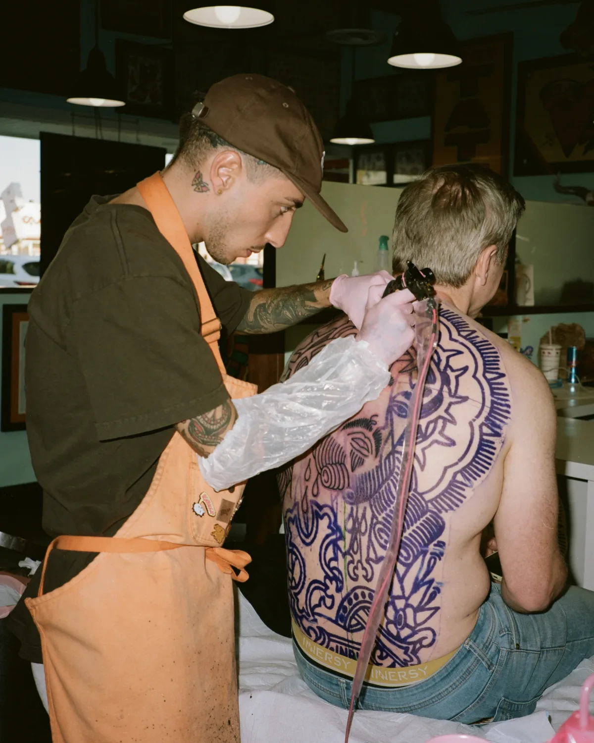 Francesco Ferrara traditional tattoos