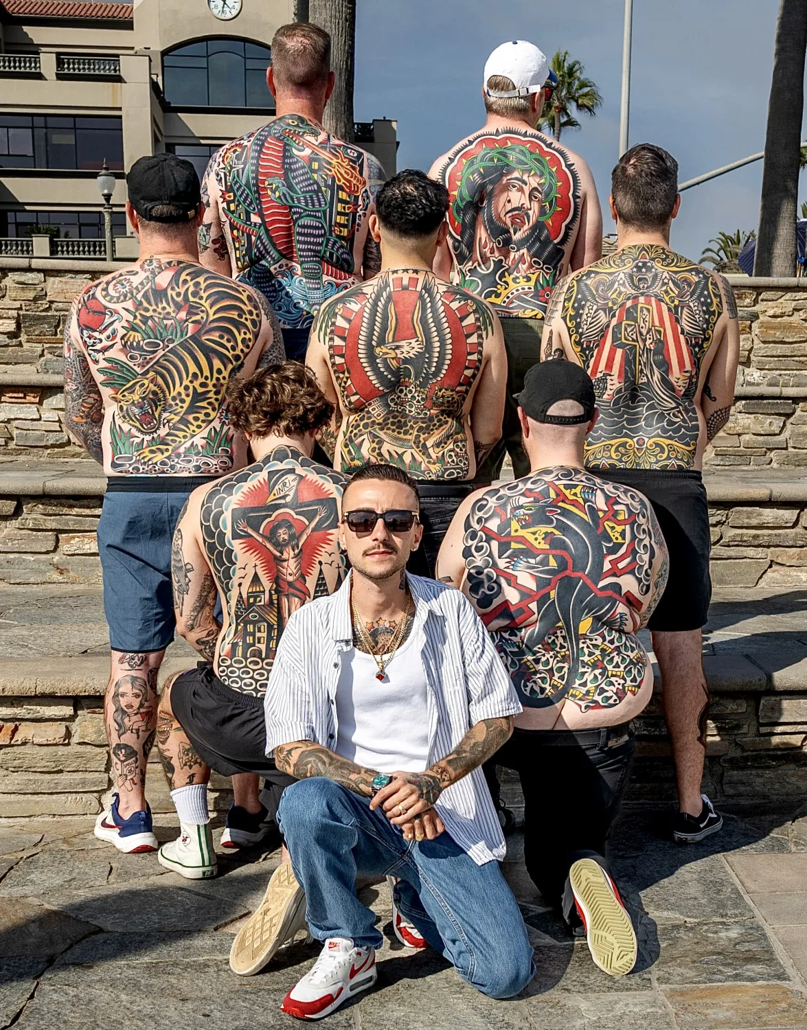 backpieces tattoos by Francesco Ferrara