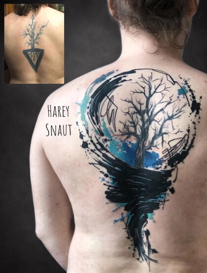 Тату эскиз # Тату мастер Harey Snaut