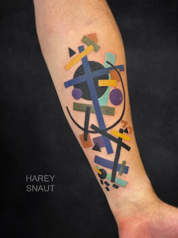 Abstract tattoo
