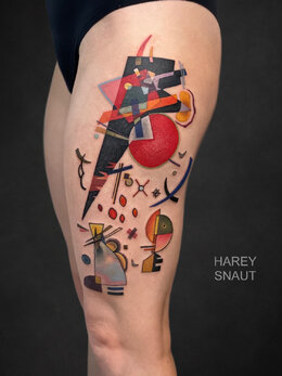 Abstract tattoo