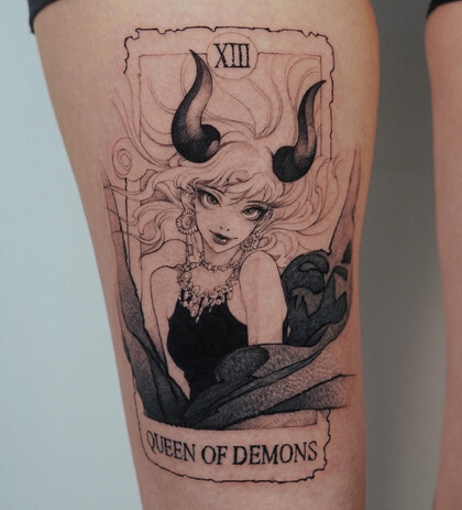 Тату эскиз #89457 Тату мастер Hellbell