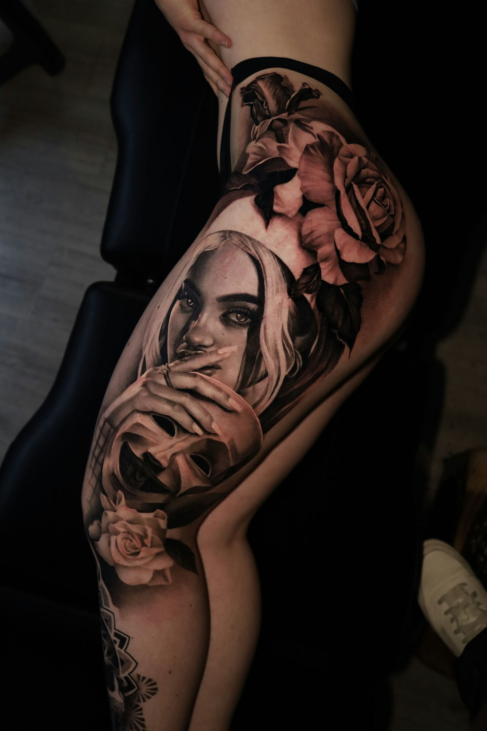 Tattoo artist Jessica C. Vittorelli