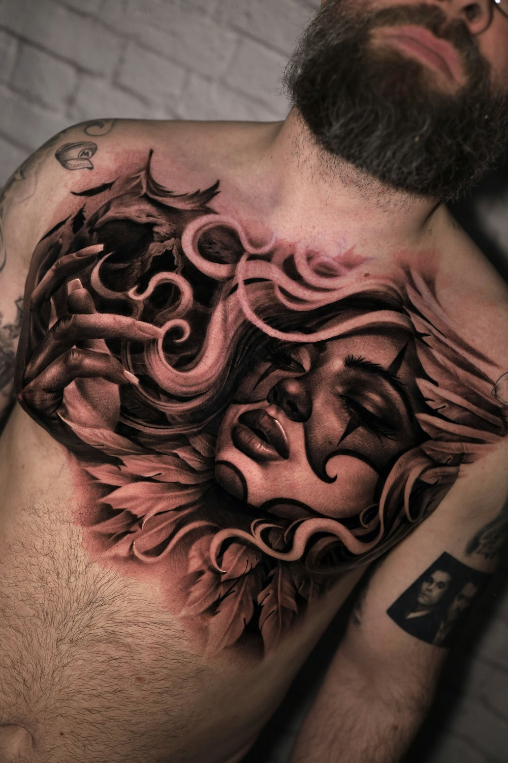 Tattoo artist Jessica C. Vittorelli