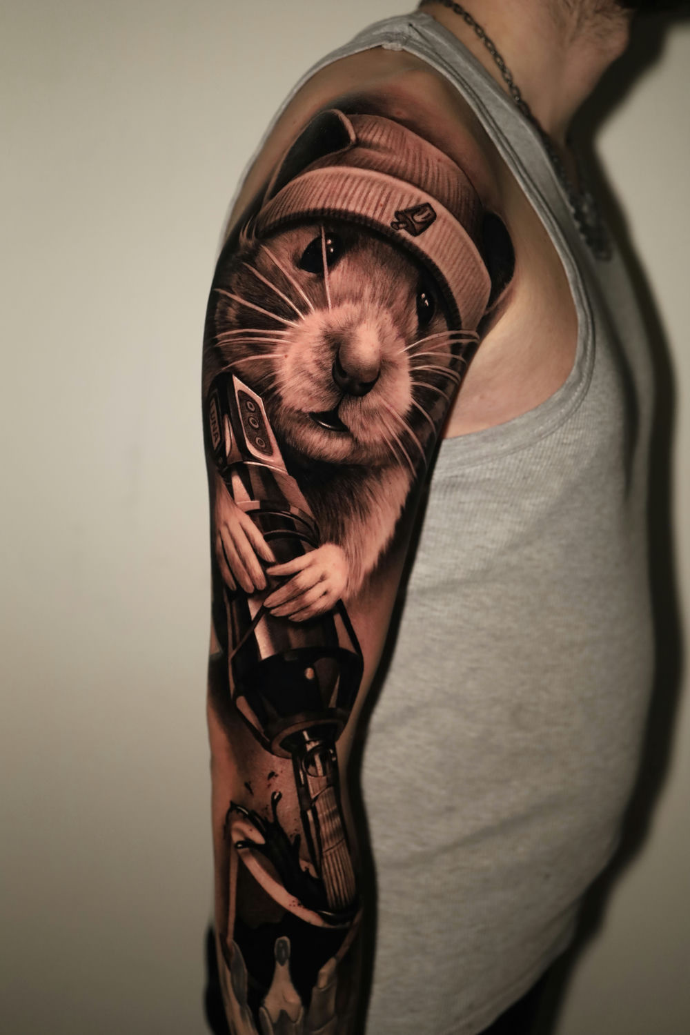 Tattoo artist Jessica C. Vittorelli