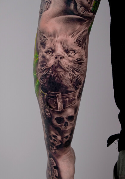 Тату эскиз # Тату мастер Mariia Agafonova 