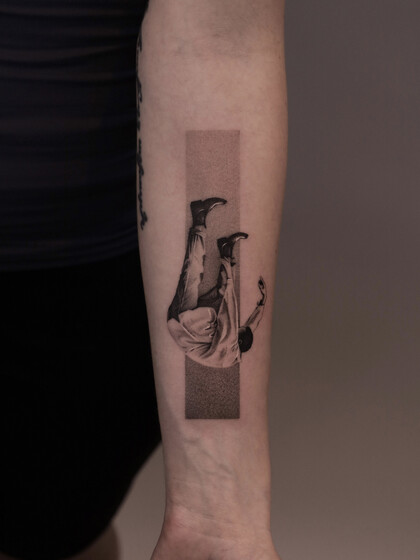 Тату эскиз #88428 Тату мастер Petr Shvets