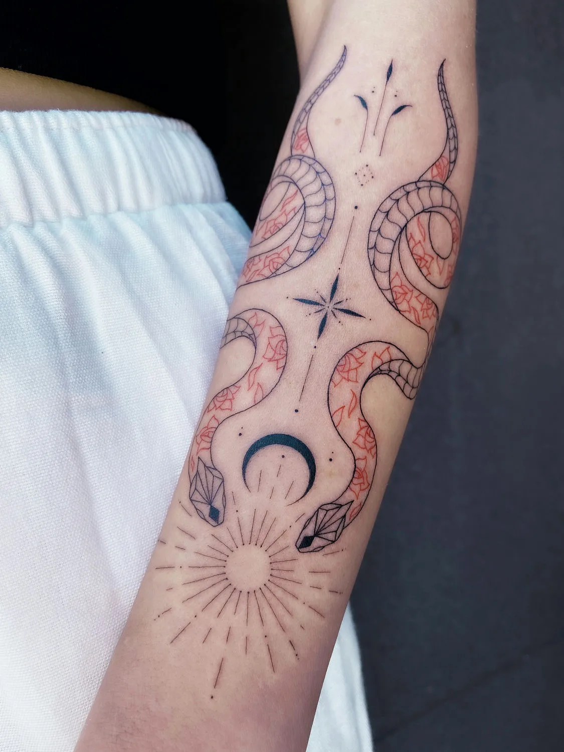 Artista del tatuaggio Saskia Patrice
