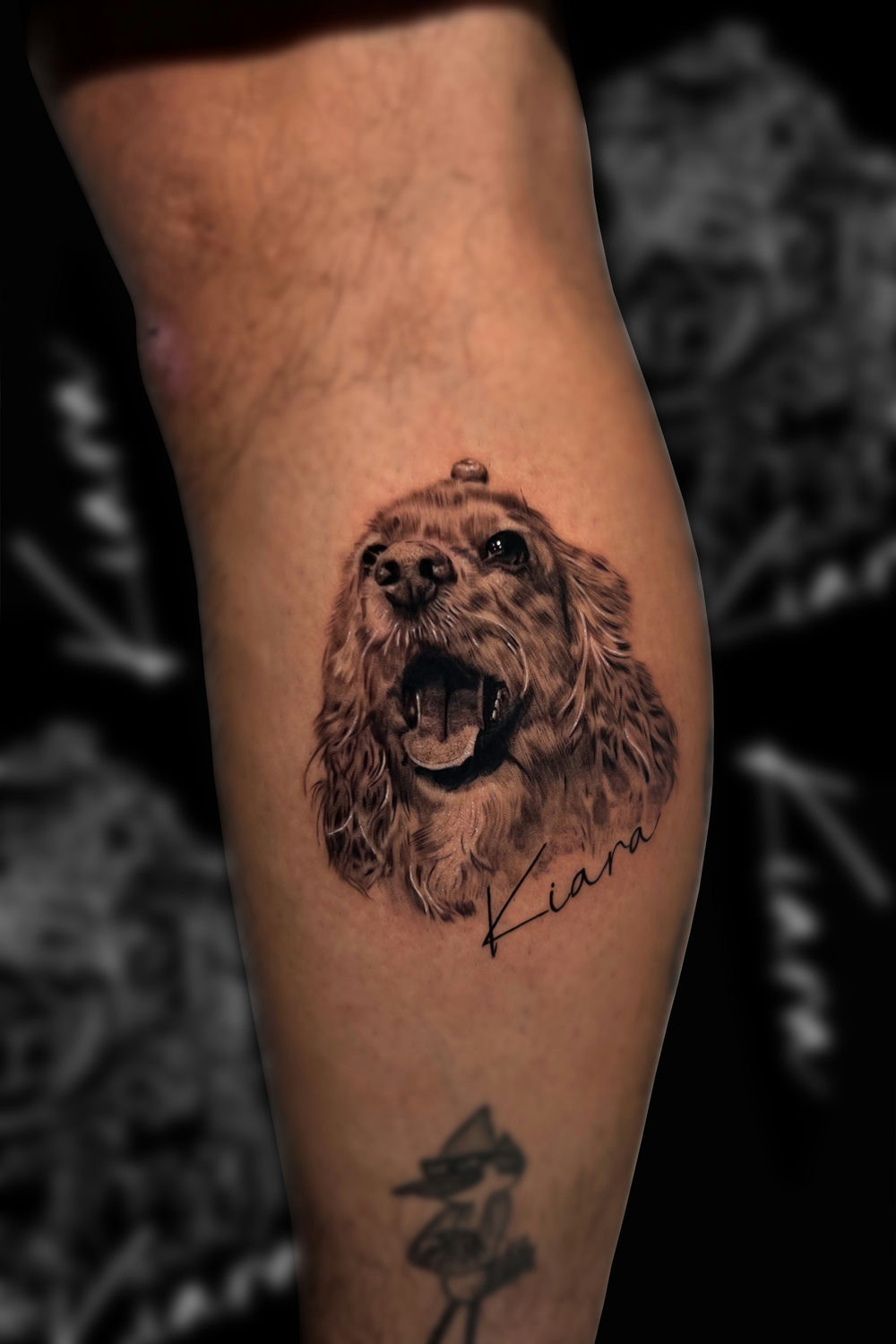 Tattoo artist Sebastián González