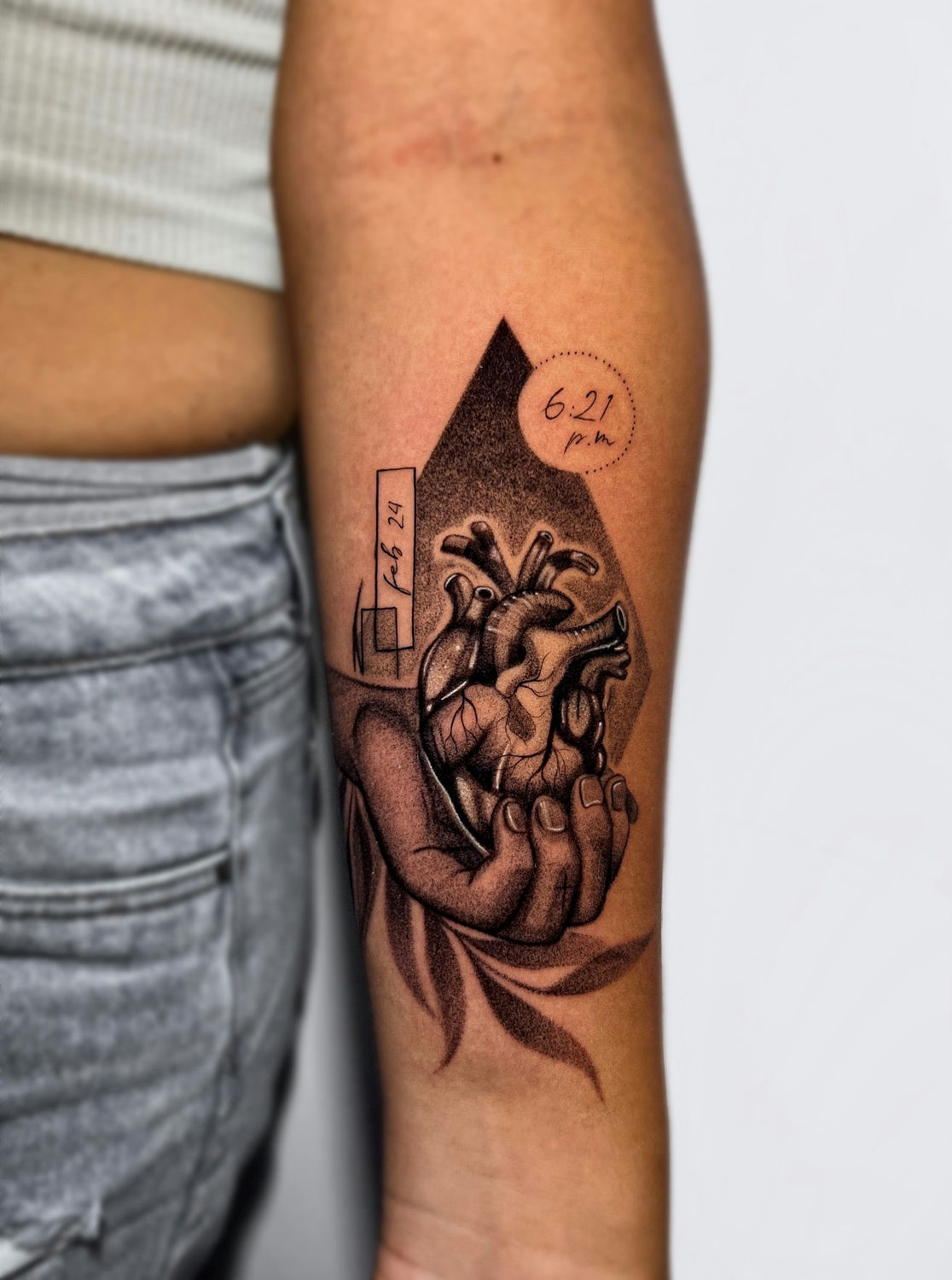 Tattoo artist Sebastián González
