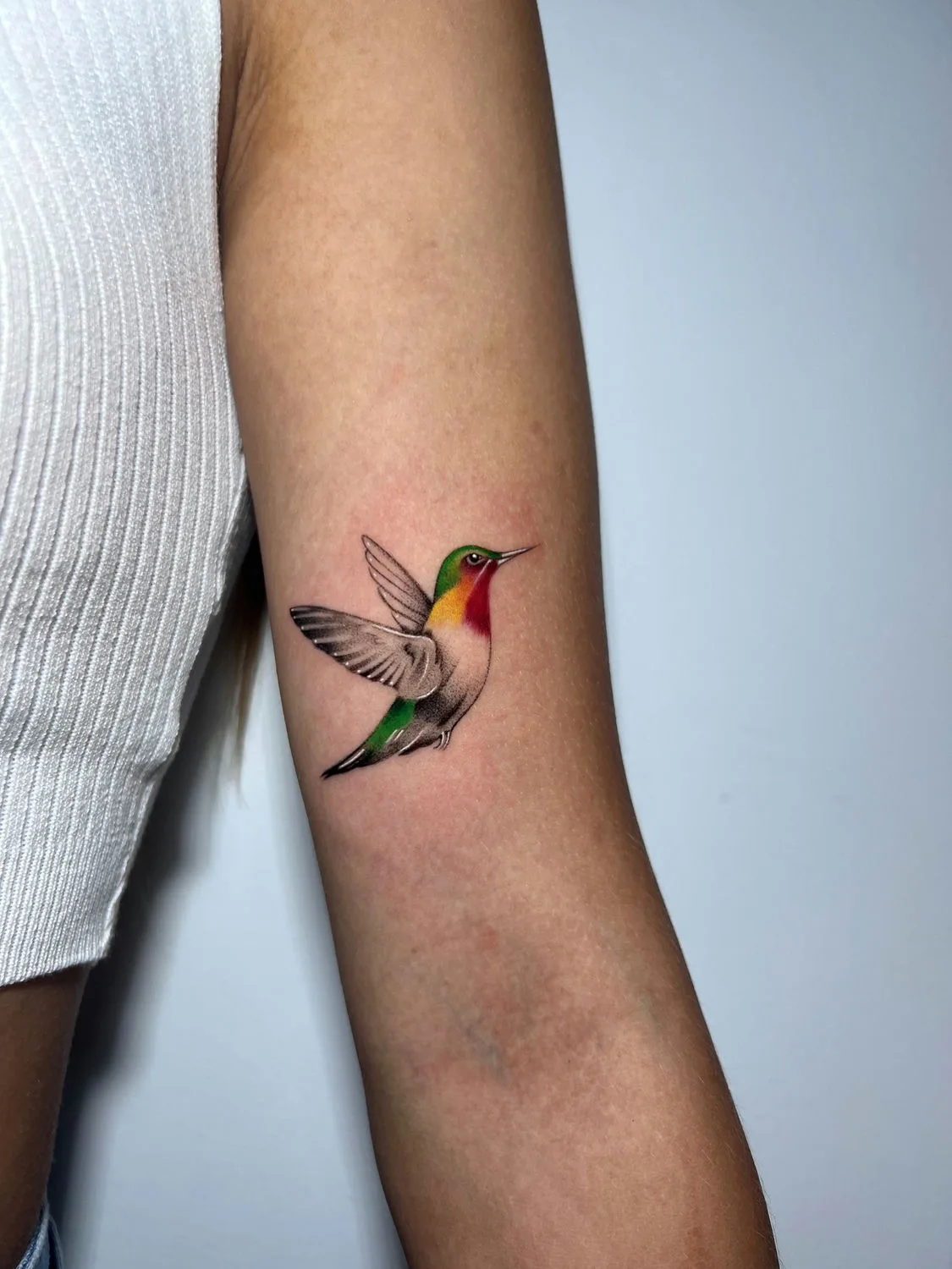 Tattoo artist Sebastián González