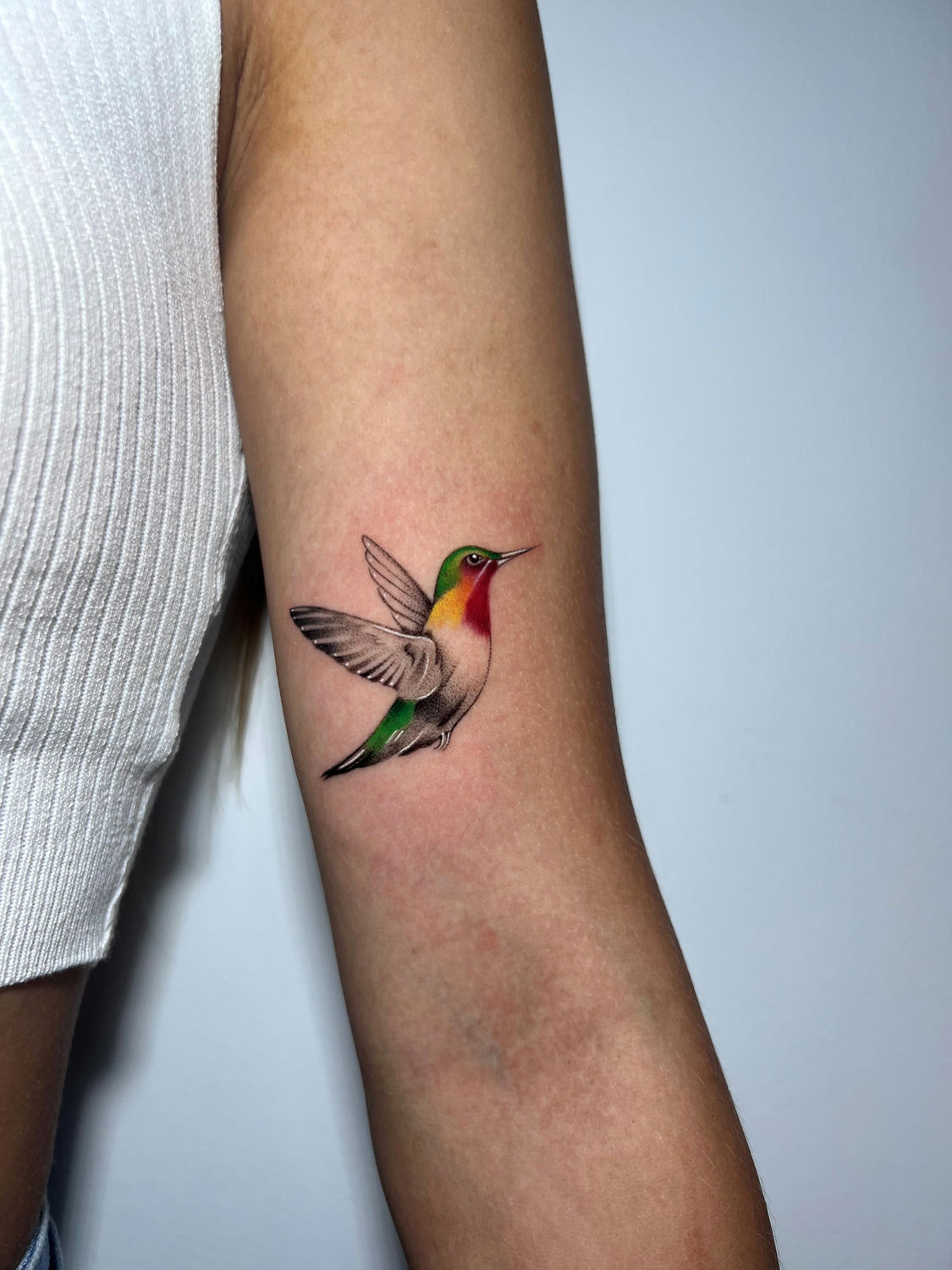 Tattoo artist Sebastián González