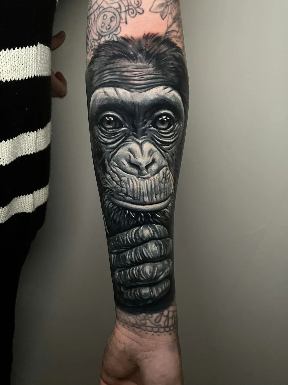 Tattoo artist Thomas Glinski