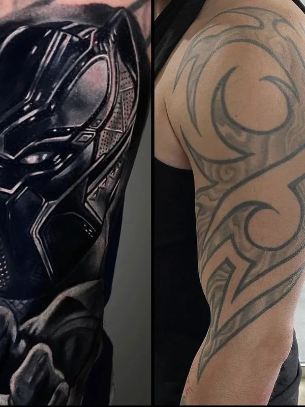 male blackandgrey realism 타투 부위 shoulder #86267 | 타투이스트 Tomek Glinski
