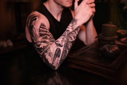 Тату эскиз #89497 Тату мастер Aleksandr Maximov