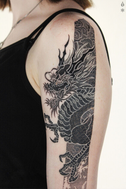 Тату эскиз #85449 Тату мастер Aleksandr Snegin