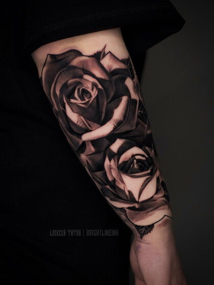 Тату эскиз # Тату мастер Алексей Титов