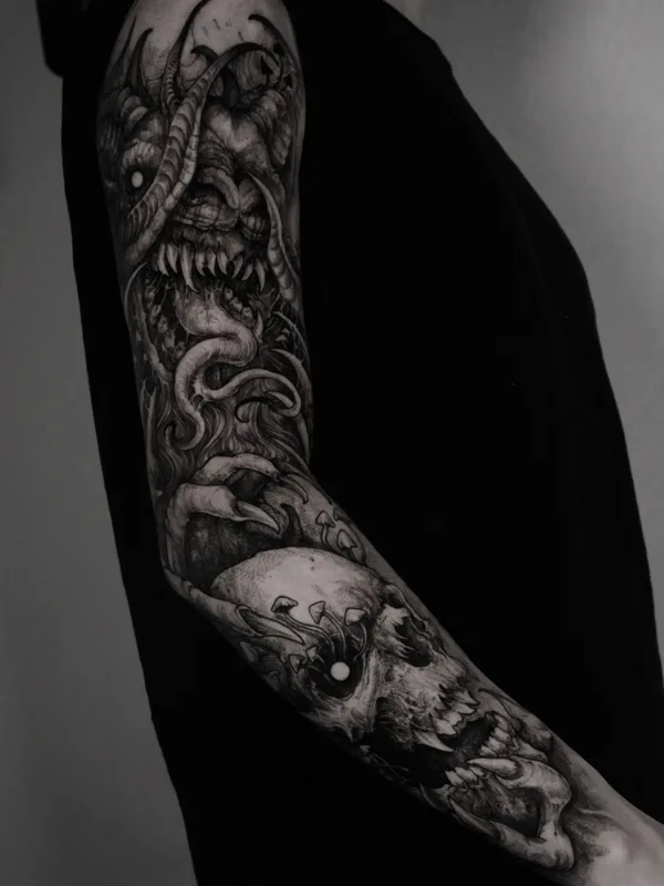tattoo #88891 | Tattoo Artist Андрей Гримм