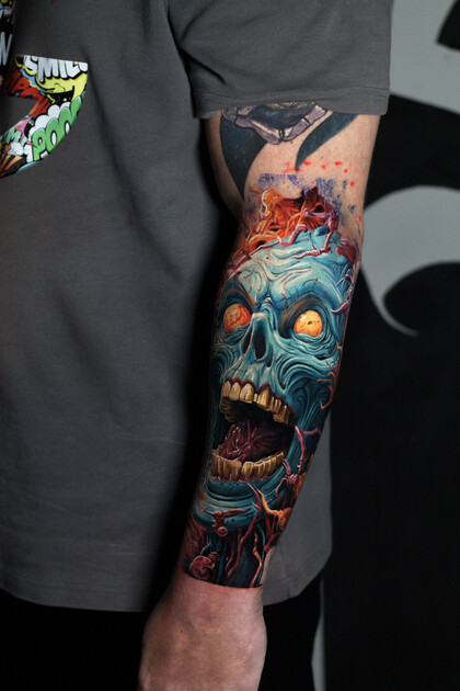 Тату эскиз #84264 Тату мастер Andrey Indigo