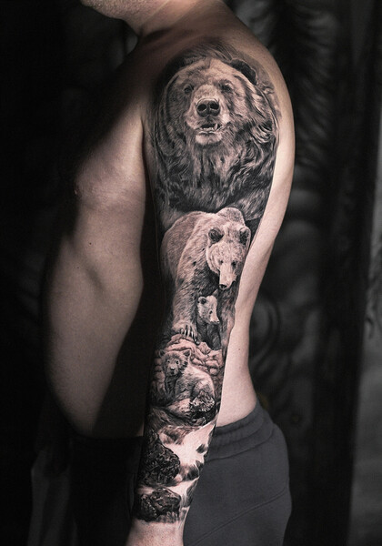 Тату эскиз #84270 Тату мастер Andrey Indigo