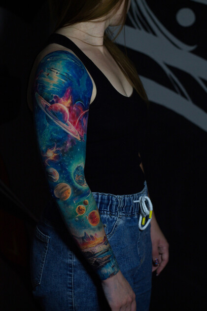 Тату эскиз #84285 Тату мастер Andrey Indigo