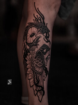 Graphic tattoo