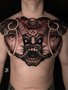 Graphic tattoo