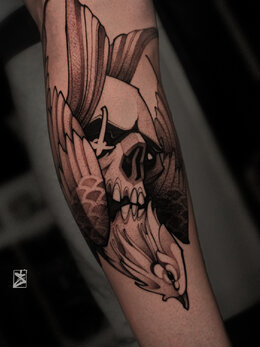 Graphic tattoo