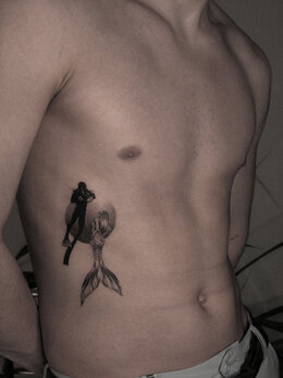 Microrealism tattoo