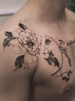 Graphic tattoo