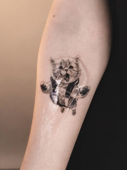 Miniature tattoo
