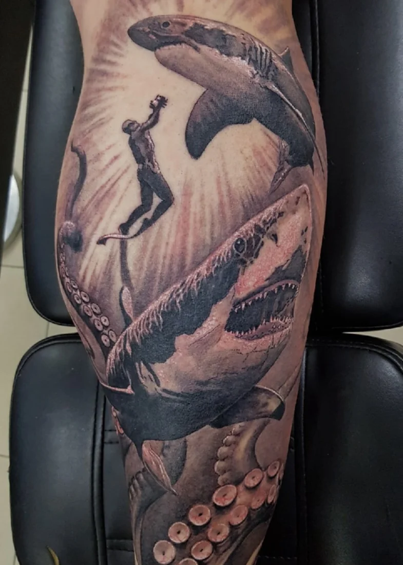 Shark Tattoo Meaning: Guardian, Predator and Pacific Tradition