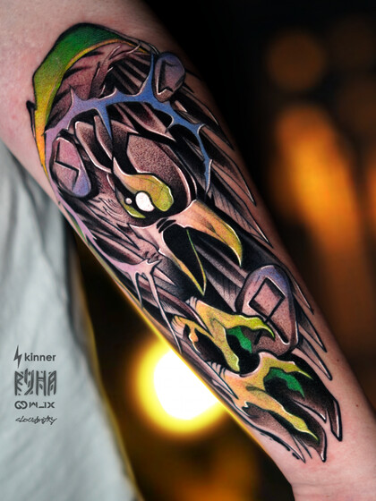 Тату эскиз # Тату мастер Дмитрий Клауд