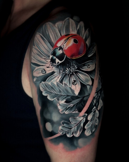 Тату эскиз #88597 Тату мастер Dmitriy Nazarov