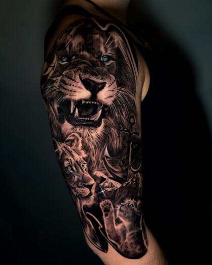 Тату эскиз #88652 Тату мастер Dmitriy Nazarov