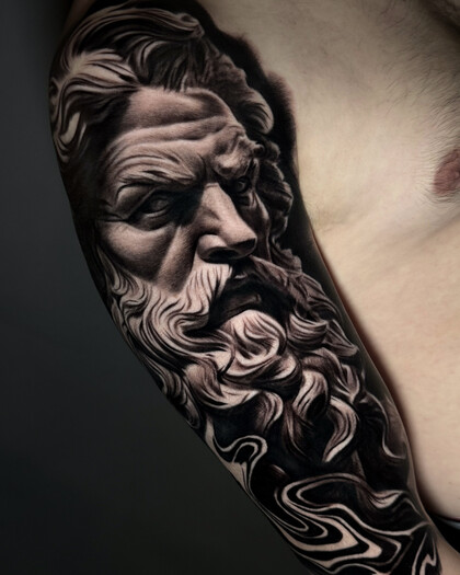 Тату эскиз #90640 Тату мастер Dmitriy Nazarov