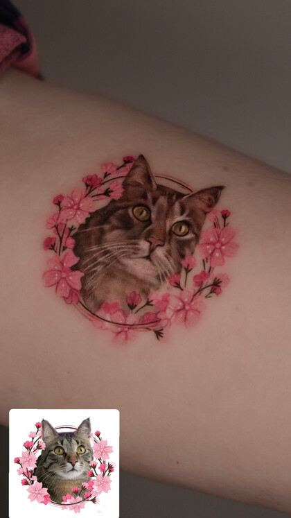 Тату эскиз #84436 Тату мастер Ekaterina Biyanova