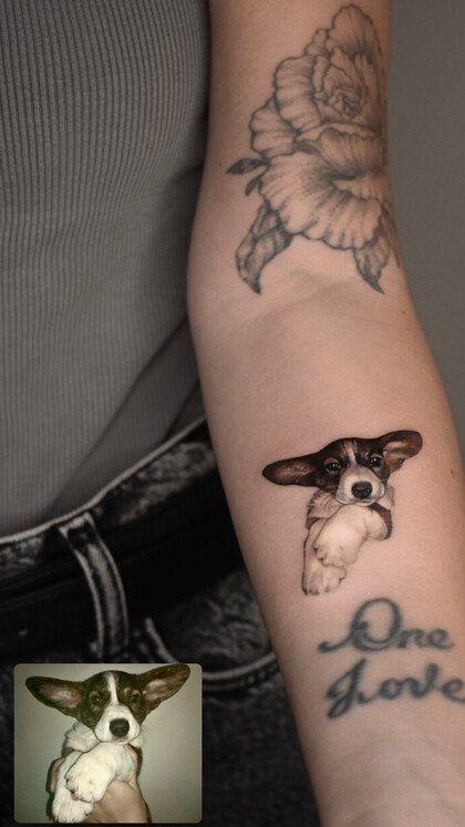 Тату эскиз #84439 Тату мастер Ekaterina Biyanova