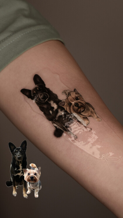 Тату эскиз #90298 Тату мастер Ekaterina Biyanova