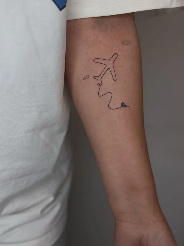 female color miniature Tatuaggio su forearm #85360 | Tatuatore Иришка Павлова