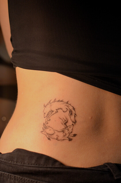 Тату эскиз # Тату мастер Кристина Сухушина