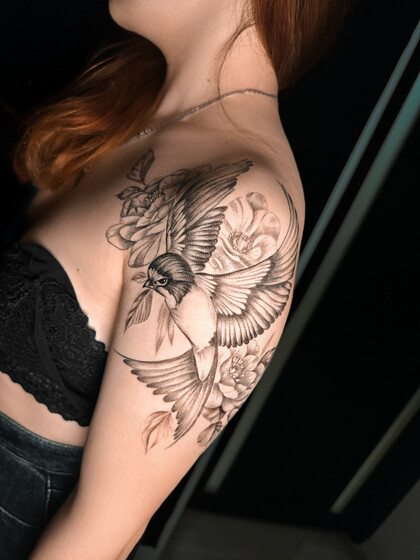 Тату эскиз #88041 Тату мастер Любовь Карманова 