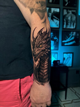 Graphic tattoo
