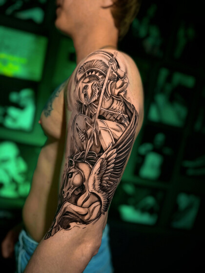 Тату эскиз # Тату мастер Мастер Маргарита