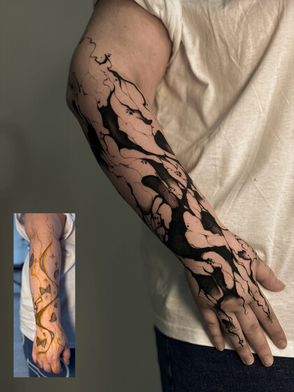 Тату эскиз #84204 Тату мастер Михаил Бойков