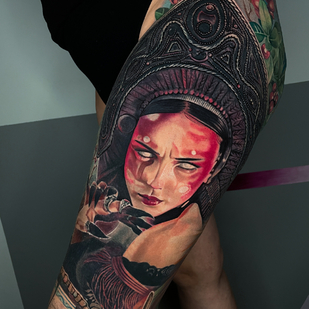 татуировка #85048 | Тату мастер Михаил Громовчук / Leeahim_tattoo