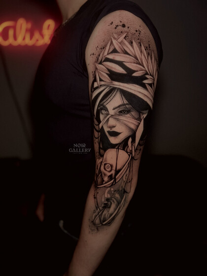 Тату эскиз # Тату мастер Настя Алистратова