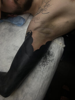 Blackwork tattoo
